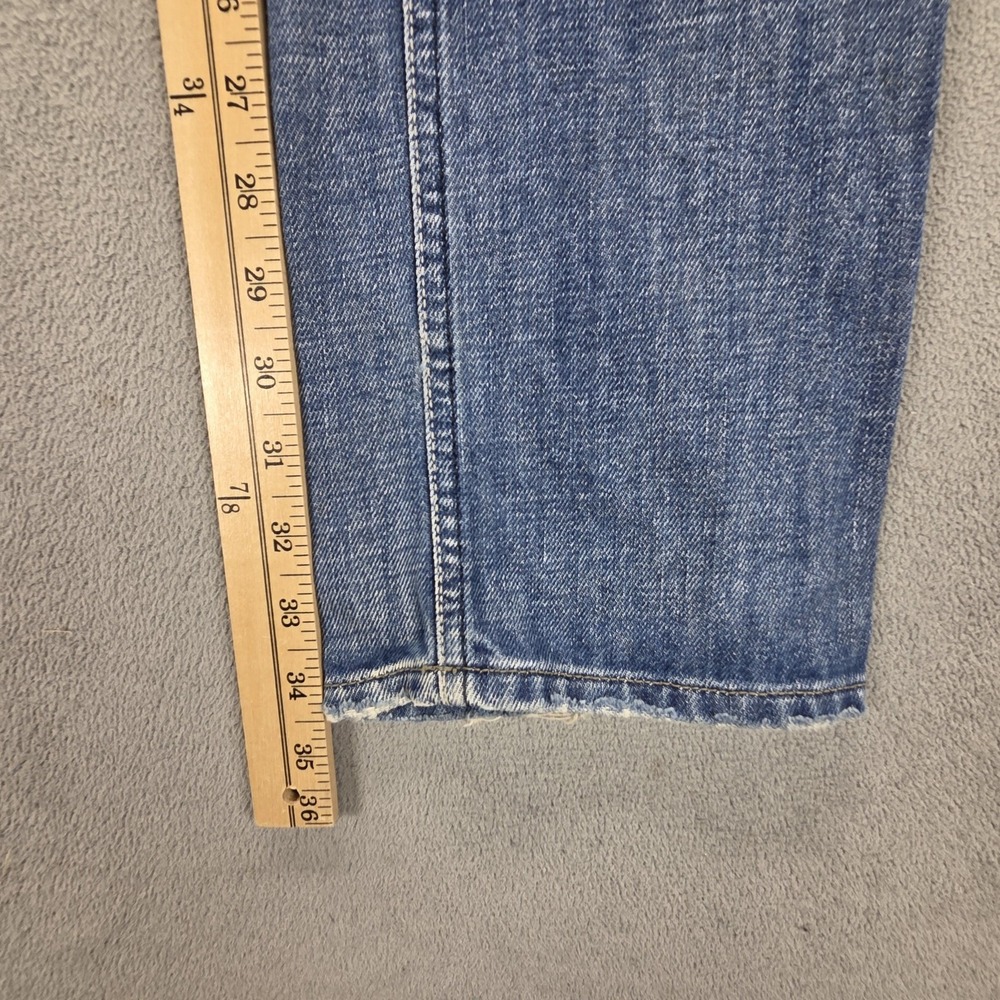 Diesel Jeans Womens 27x34 Blue Lowky Low Rise Slim Straight Made in Italy 008AR - Picture 4 of 16